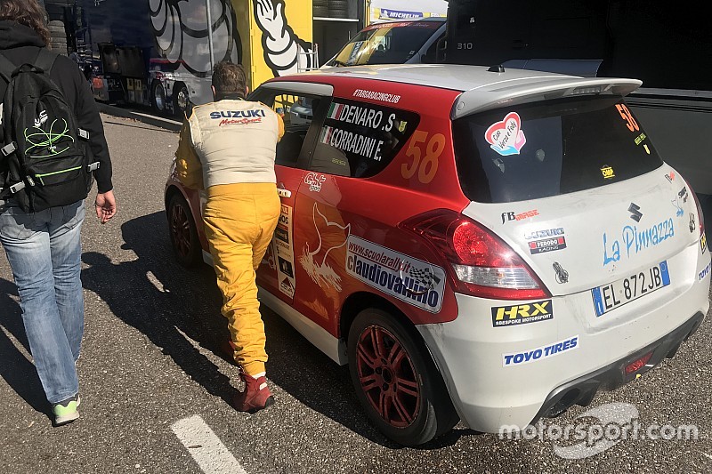 Suzuki Rally Trophy: Denaro teme per la sospensione anteriore