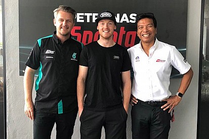 Smith avec le Sic Racing Team en MotoE en 2019 !