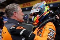 Zak Brown sobre el récord de puntos de Piastri: "Es una máquina"