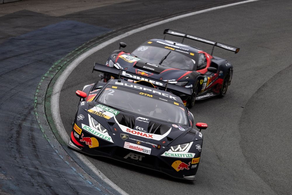 Nicki Thiim, Team Abt Sportsline Lamborghini Hurac&aacute;n EVO GT3, Thierry Vermeulen, Emil Frey Racing Ferrari Ferrari 296 GT3