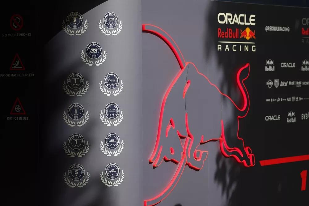 The Red Bull logo