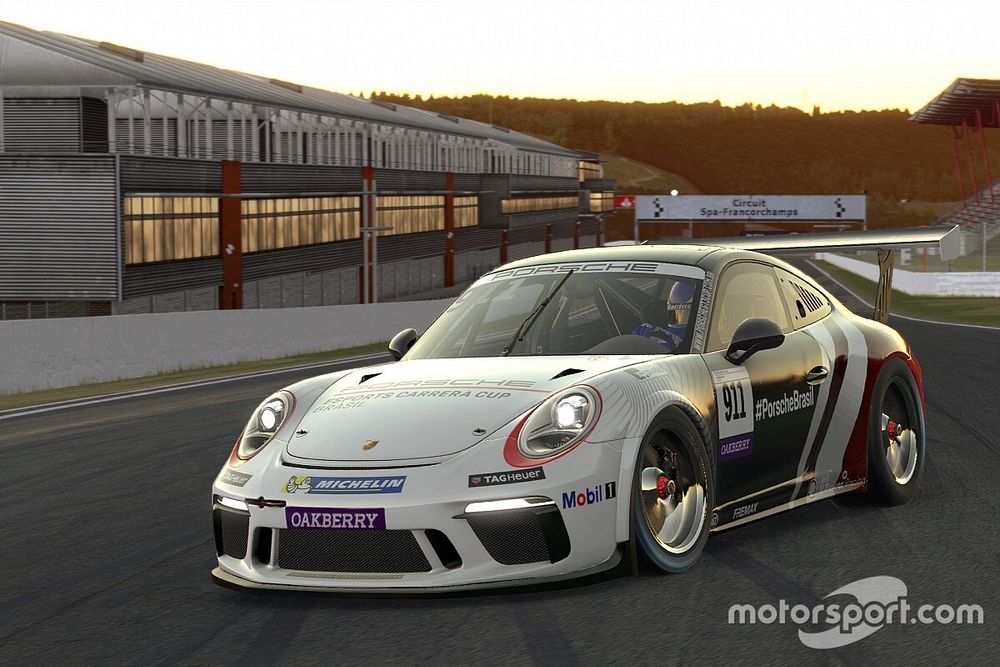 Porsche Esports Carrera Cup corre em Spa