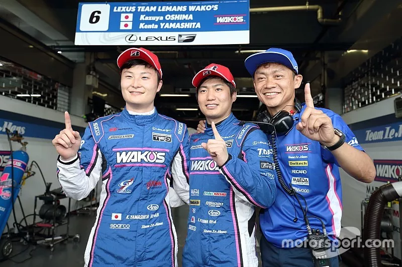 Polesitters #6 Lexus Team LeMans Lexus LC500: Kazuya Oshima, Kenta Yamashita
