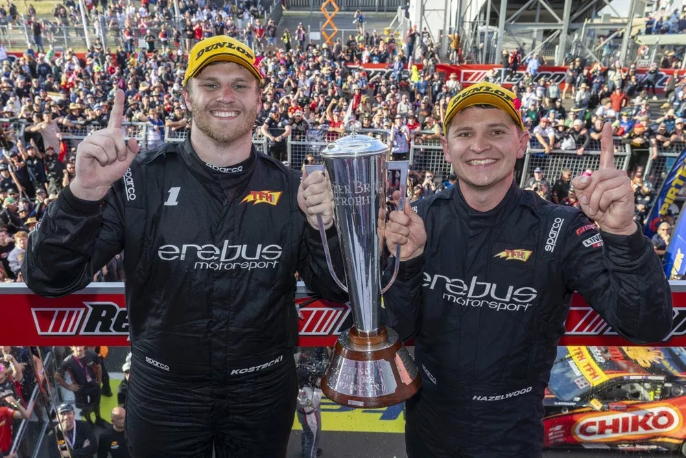 Brodie Kostecki, Todd Hazelwood, Erebus Motorsport Chevrolet Camaro ZL1