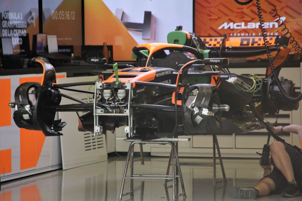 McLaren MCL38 technical detail