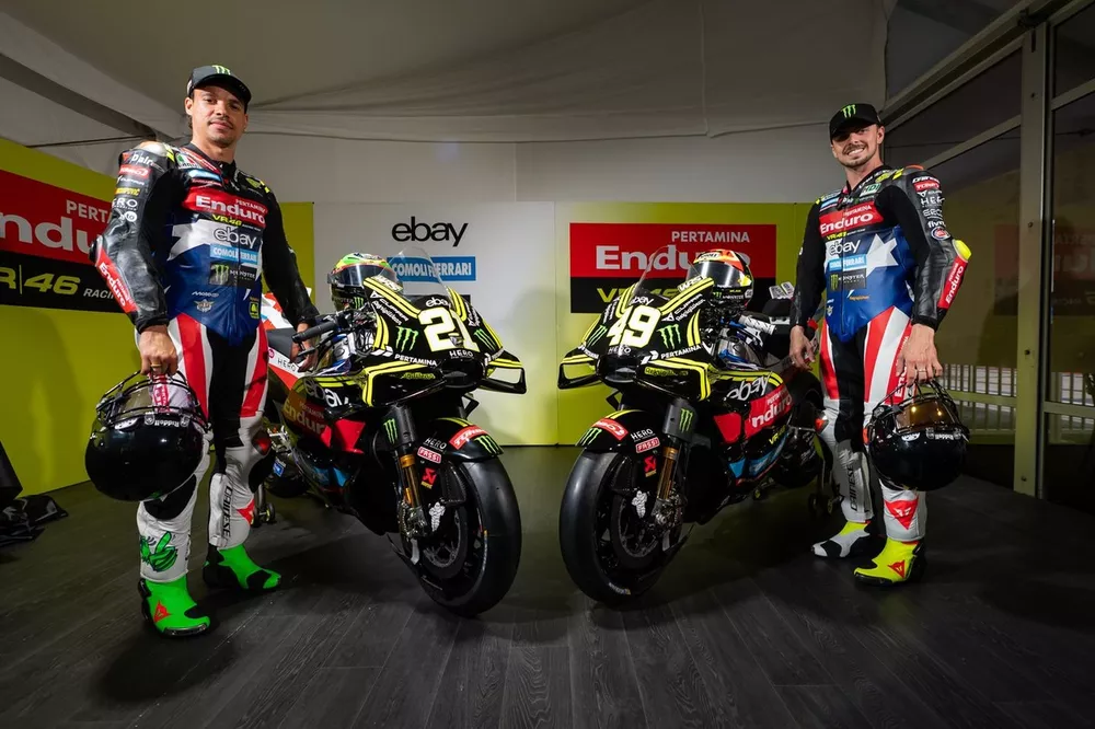 ヴィクターアンドロルフ　ライダースギャルソンドリスヴァンマックイーングッチサンロ MotoGPアメリカズGPでVR46が星条旗風の特別カラーリングを採用