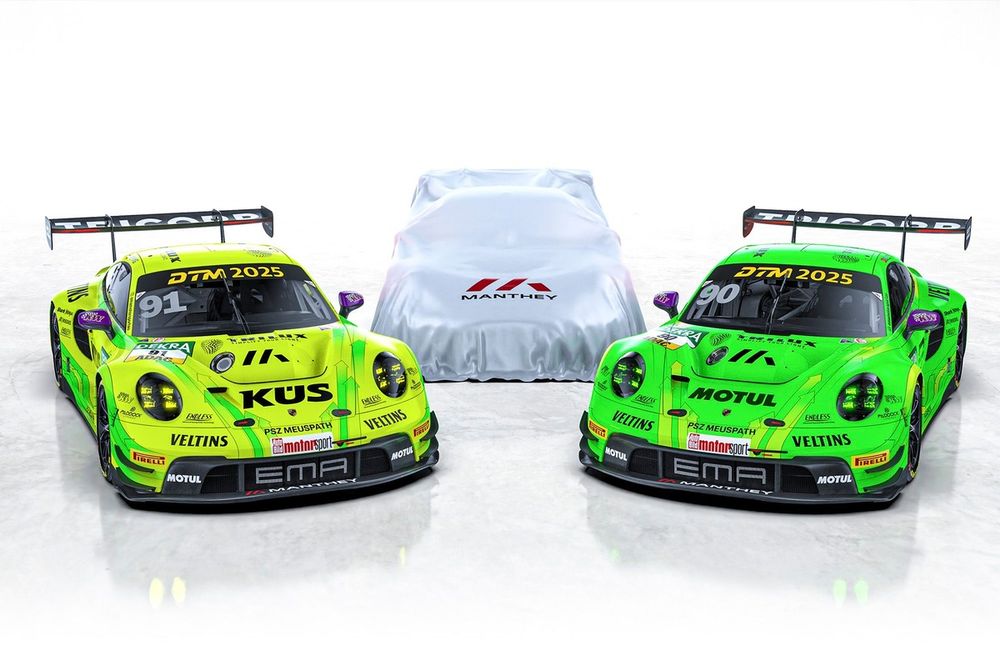 2025 Team Manthey Racing / EMA livery