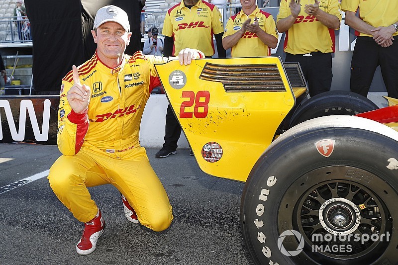 Sonoma IndyCar: Hunter-Reay grabs pole, O’Ward sensational fifth