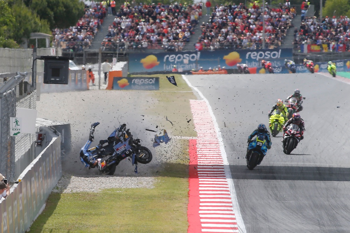 MotoGP | Alex Marquez: "Vedendo le immagini posso solo pensare di aver avuto molta fortuna"