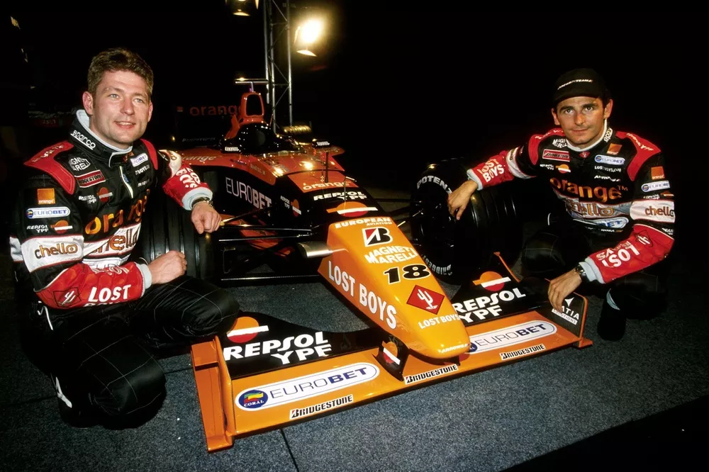 Jos Verstappen, Pedro de la Rosa, Arrows A21