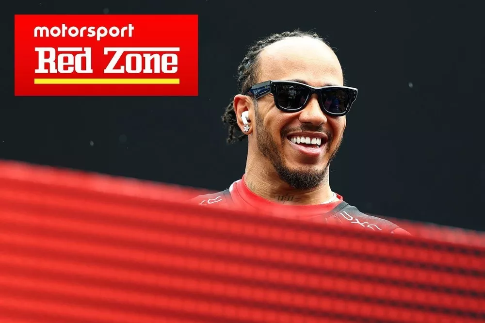 Lewis Hamilton reacciona a un diseño de casco de Ferrari inspirado en Star Wars