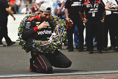 Power schreeuwde zich door laatste ronde Indy 500