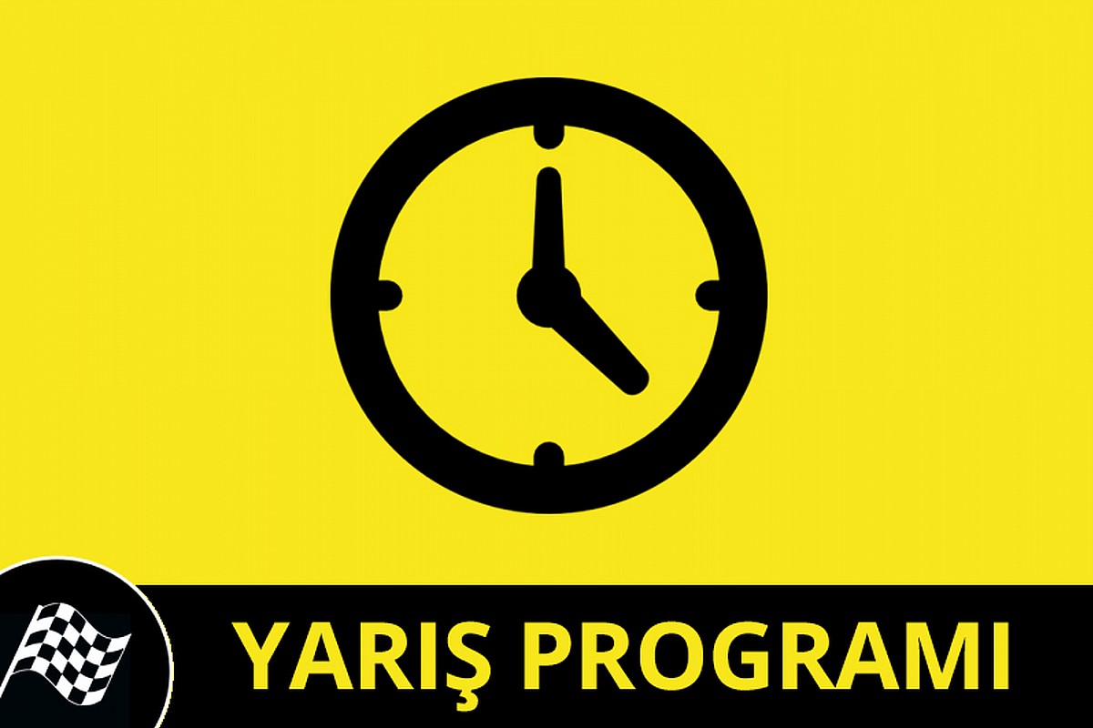 3-5 Ağustos Yarış Programı