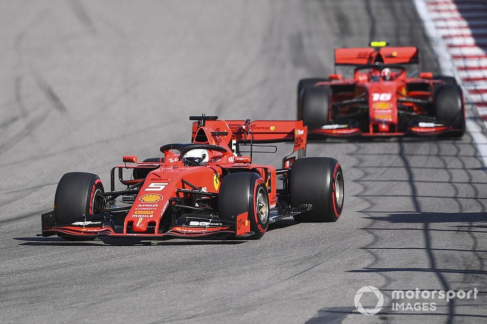 Sebastian Vettel, Ferrari SF90, Charles Leclerc, Ferrari SF90