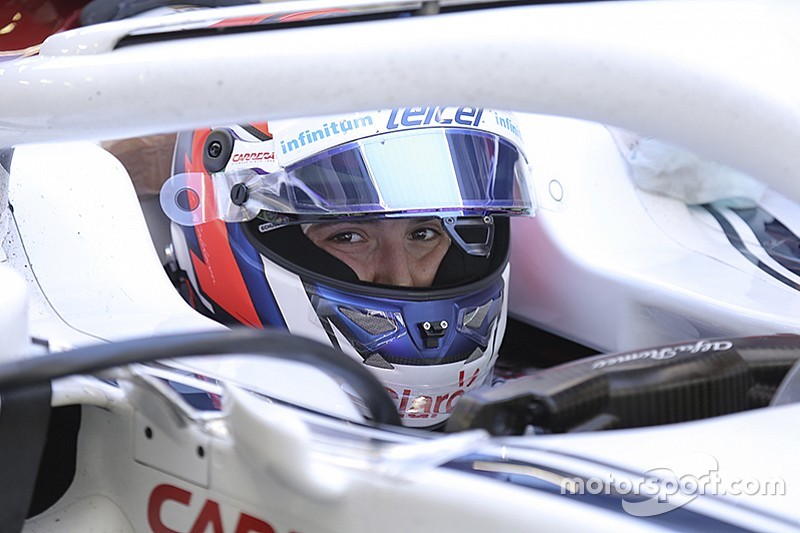 Tatiana Calderon absolviert 23 Runden im Sauber: