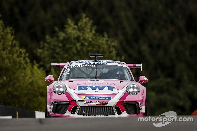 Porsche-Supercup Spa: Pole-Position für Porsche-Junior Preining
