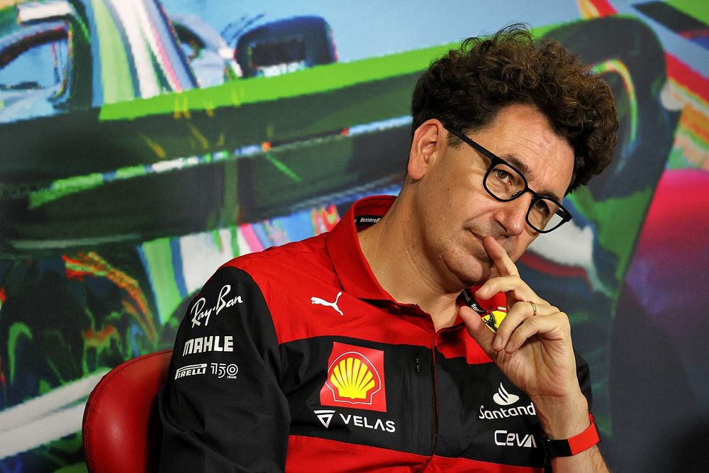 Mattia Binotto, Team Principal, Ferrari