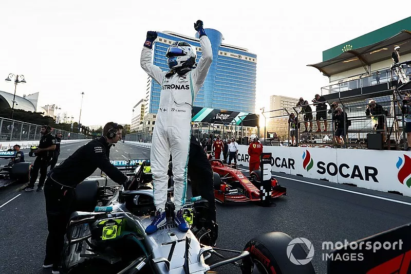 Polesitter Valtteri Bottas, Mercedes AMG F1