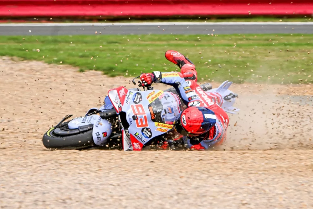 Marc Marquez, Gresini Racing crash
