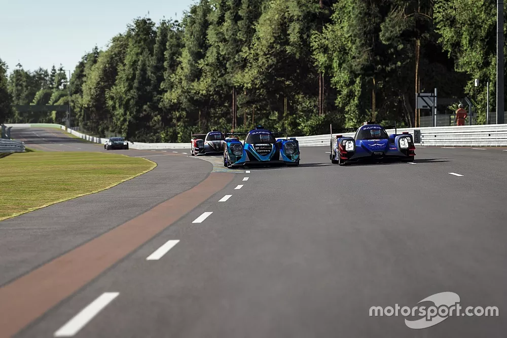 #33 2 SEAS Motorsport Oreca 07 LMP2: Isa Bin Abdulla Al-Khalifa, Oliver Rowland, Rory Macduff, Devin Braune, #42 Cool Racing Oreca 07 LMP2: Nicolas Lapierre, Antonin Borga, Erwan Barbier, Maxime Scalabrini