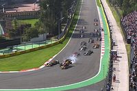 V&iacute;deo: accidente y abandono de P&eacute;rez en la salida de M&eacute;xico F1