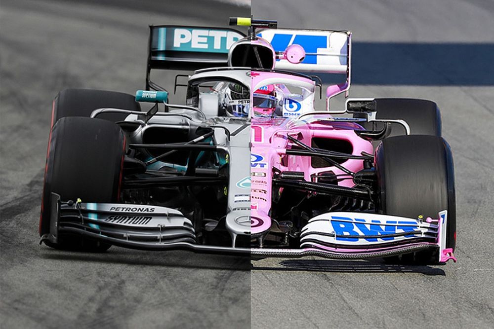 Comparación Mercedes-Racing Point