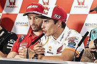 Márquez: “¿Interés personal en correr? Mi trabajo ya está hecho”