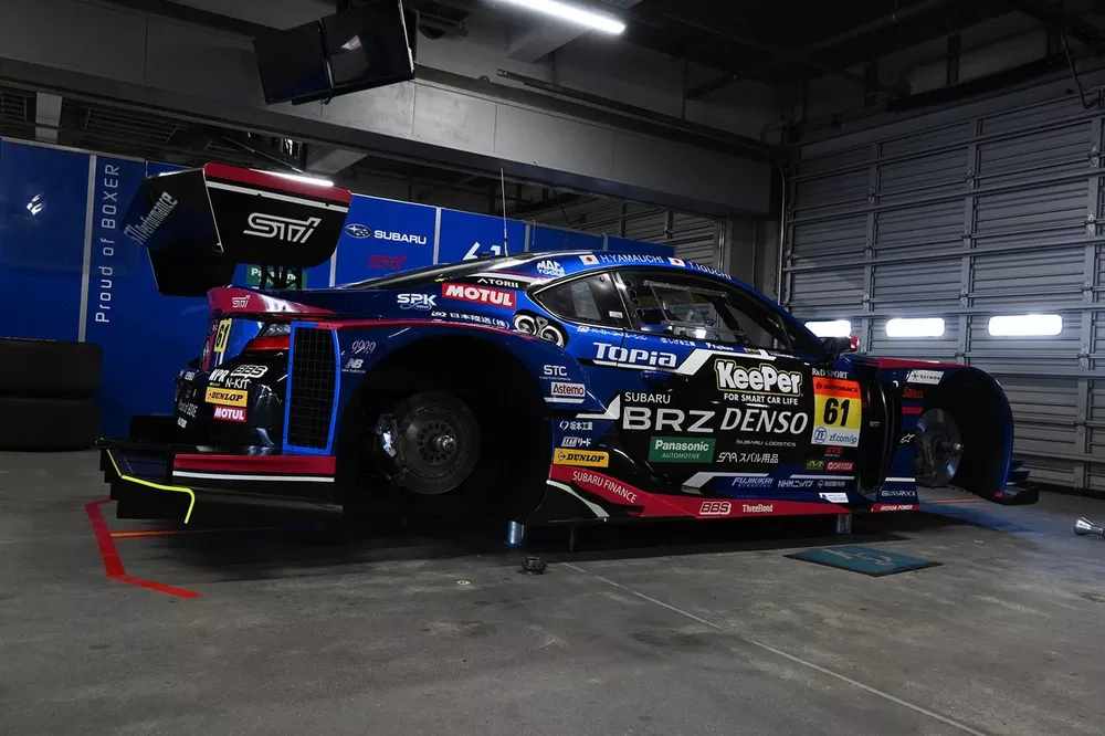 SUBARU BRZ GT300 シェイクダウン