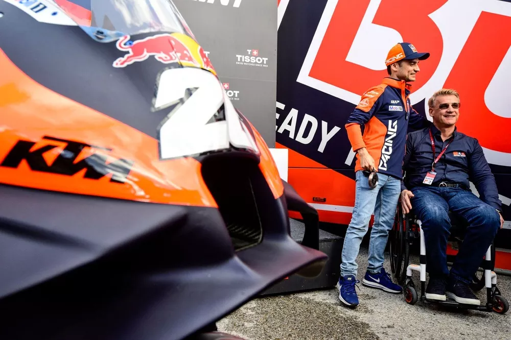 Dani Pedrosa, Pit Beirer, Director de KTM Motorsports