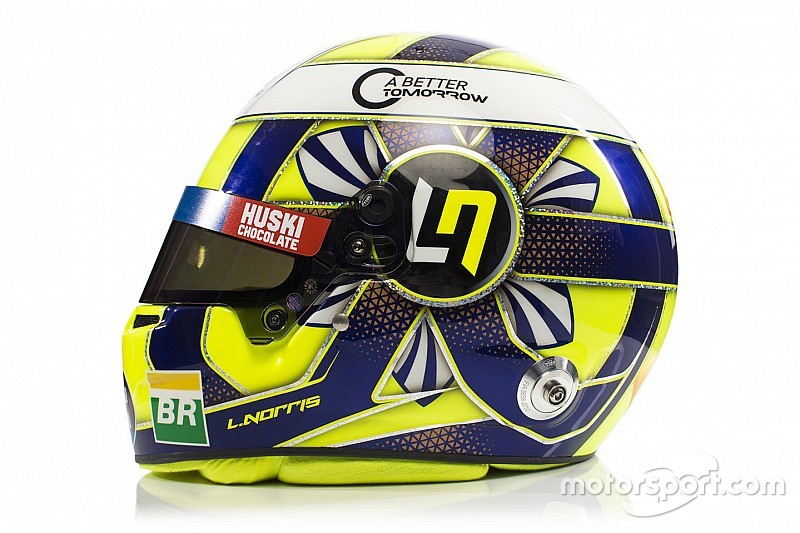 Anteprima McLaren: Lando Norris svela il casco del suo debutto in Formula 1
