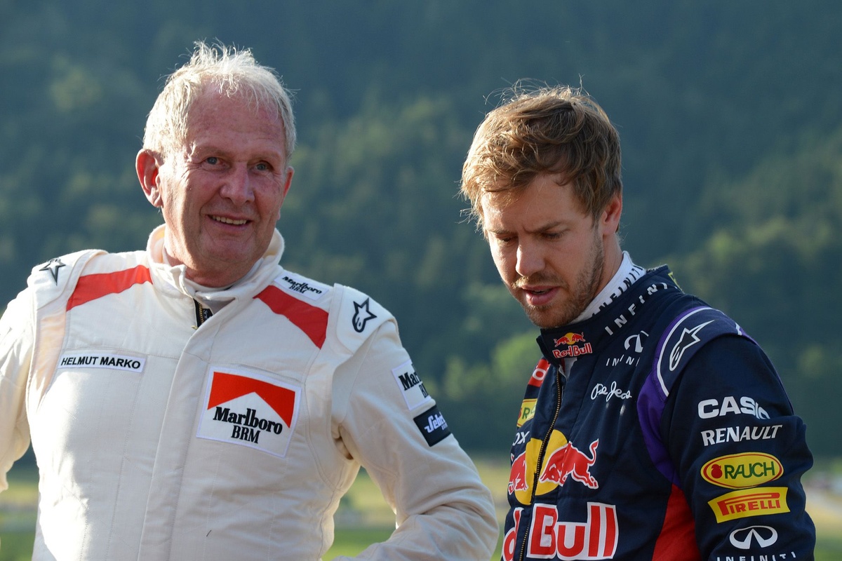 Vettel, Marko'nun ayrılığına çok şaşırmış: "O, Red Bull'un F1'deki başarılarının mimarı"