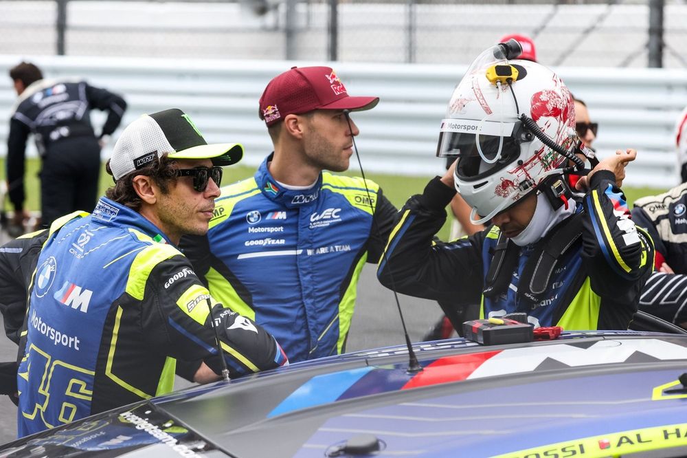 #46 Team WRT BMW M4 LMGT3: Ahmad Al Harthy, Valentino Rossi, Kelvin Van Der Linde