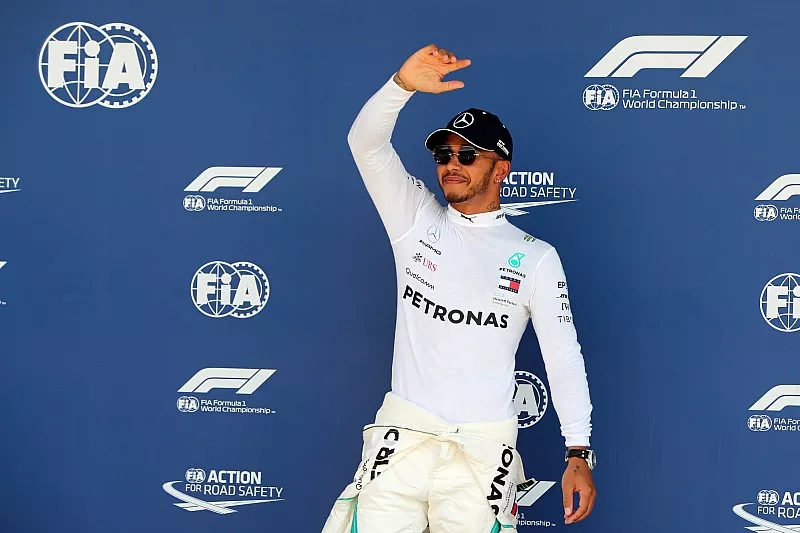Pole pozisyonu galibi Lewis Hamilton, Mercedes-AMG F1