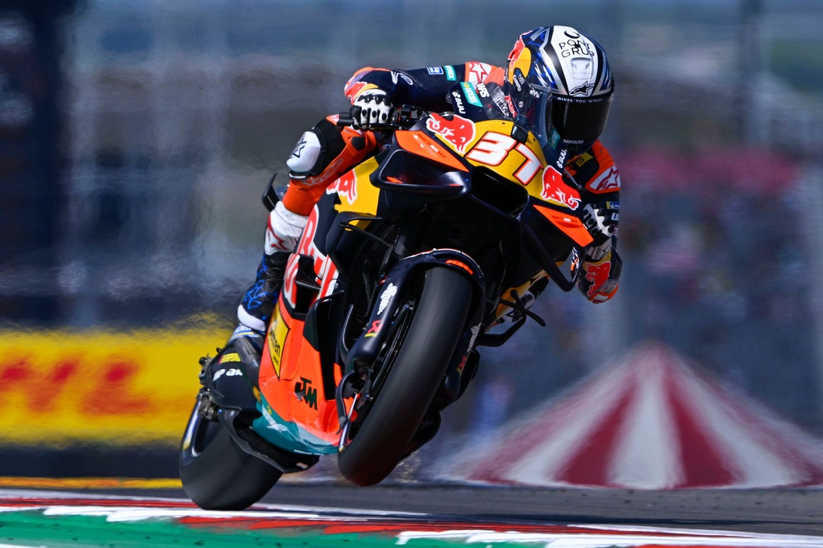 EL1 - Acosta devant les Aprilia et Ducati, Márquez accidenté