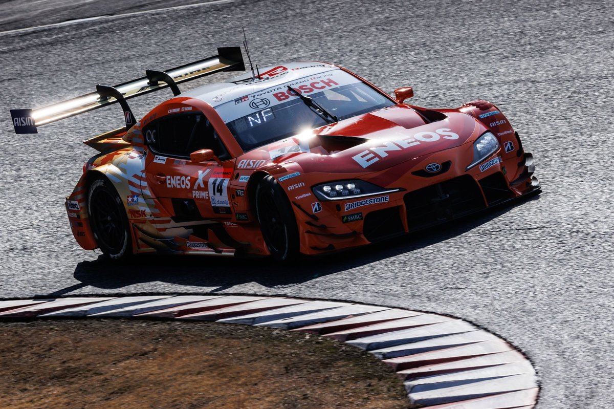 スーパーGT公式テストが岡山で開幕！ セッション1の最速はENEOS