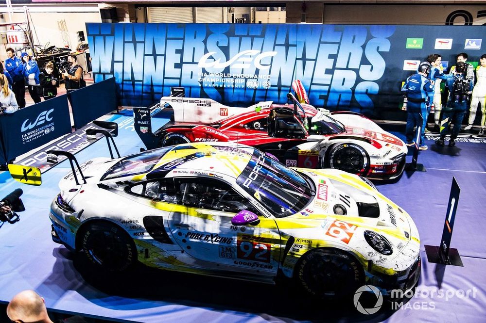 #92 Manthey Purerxcing Porsche 911 GT3 R LMGT3: Aliaksandr Malykhin, Joel Sturm, Klaus Bachler