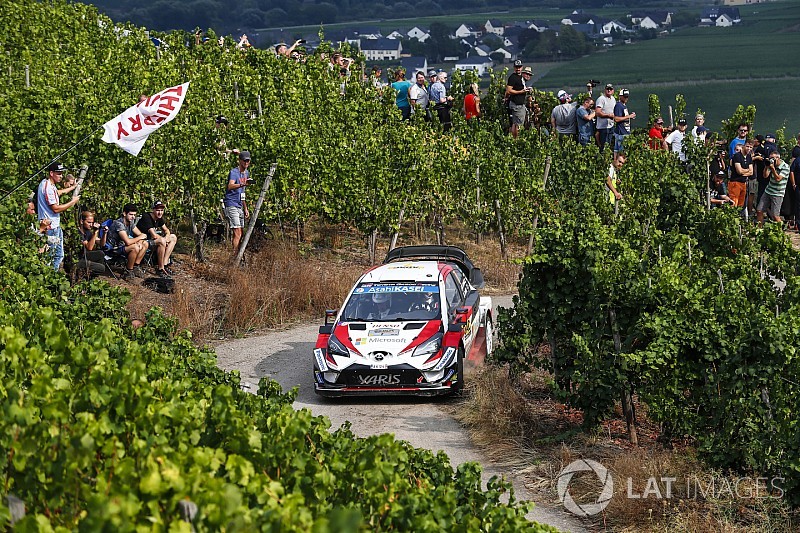 Fotogallery WRC: gli scatti più belli del Rally di Germania 2018 vinto da Ott Tanak su Toyota