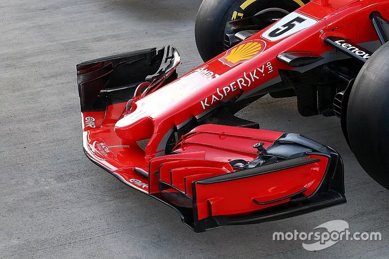 Ferrari SF71H front wing