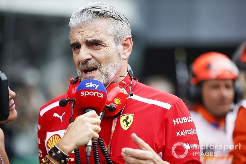 Maurizio Arrivabene, Team Principal, Ferrari 
