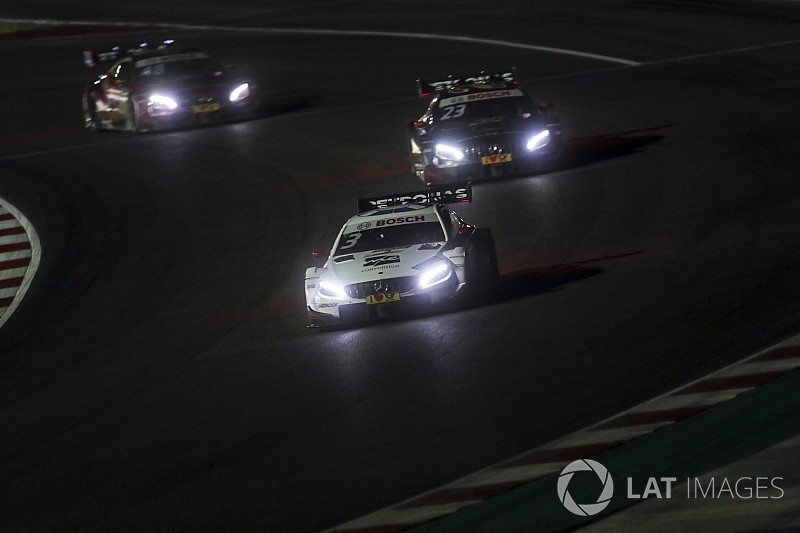 DTM Misano: Di Resta wint chaotische nachtrace, eerste podium Frijns