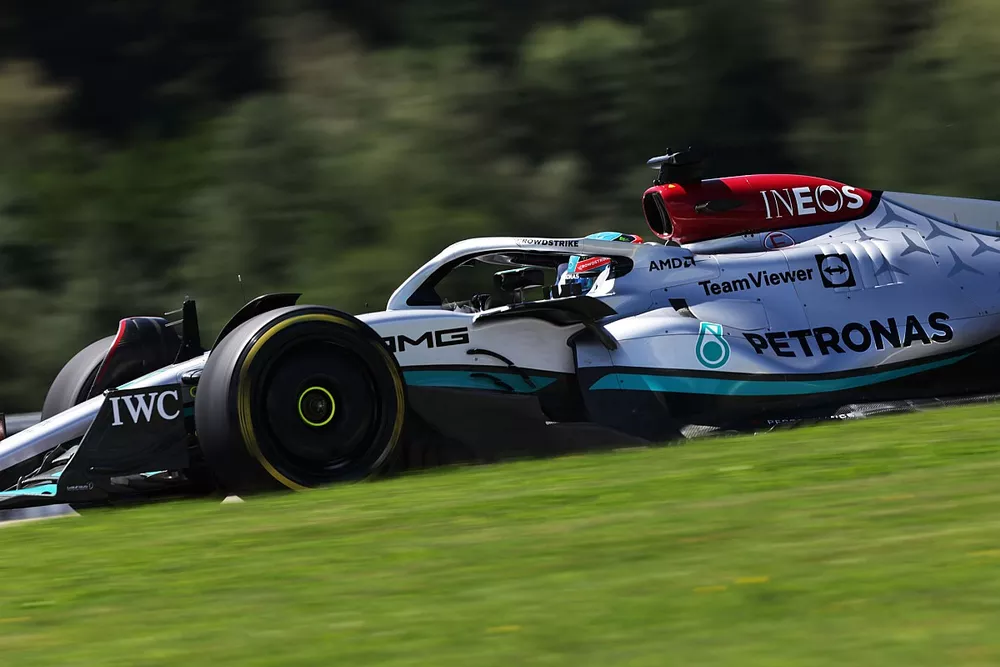 George Russell, Mercedes W13 
