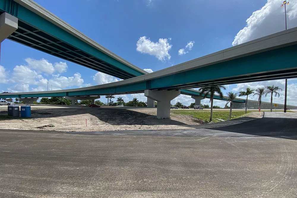Les travaux de construction du circuit de Miami