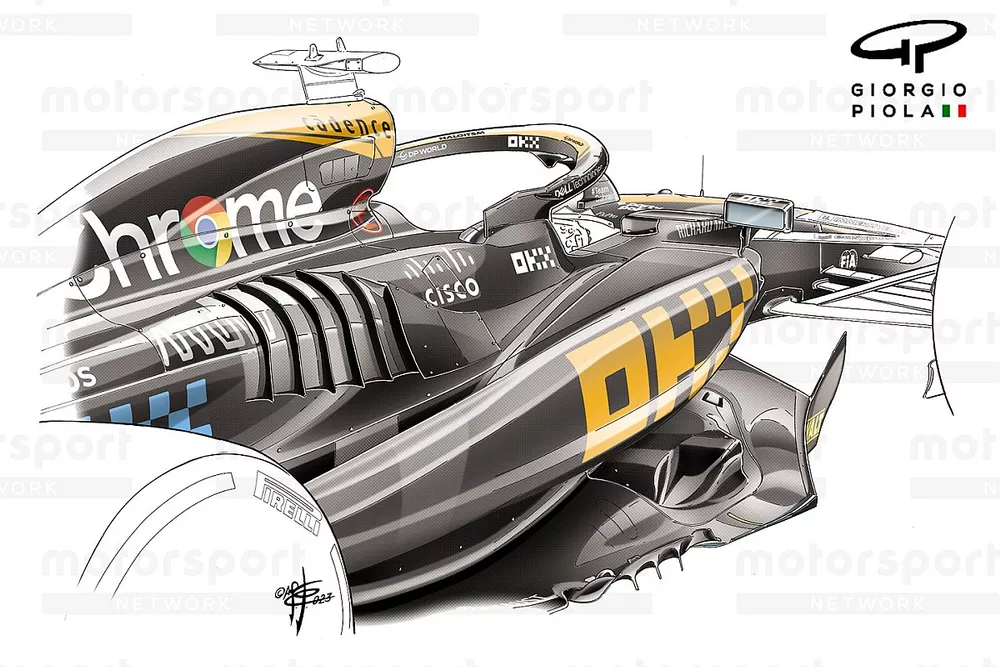 McLaren MCL60 GP de Cingapura