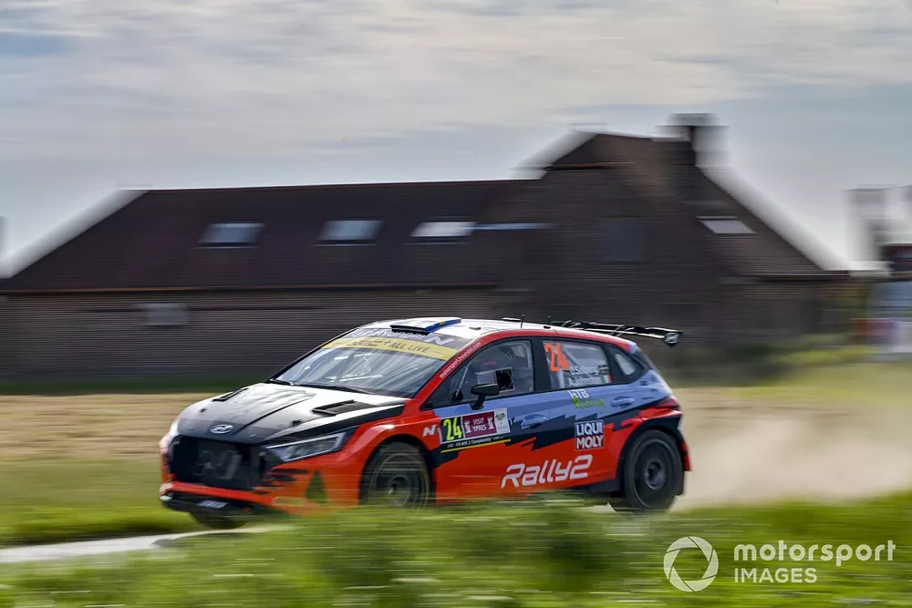 Oliver Solberg, Aaron Johnston, Hyundai Motorsport Hyundai i20 N Rally2