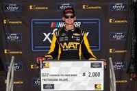 Jesse Love reacts to Talladega pole after Rockingham disappointment: "Keep a calm head"