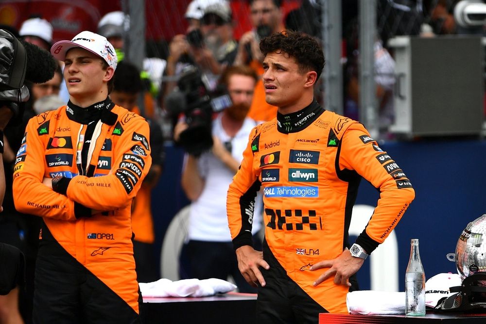 Lando Norris, McLaren, Oscar Piastri, McLaren