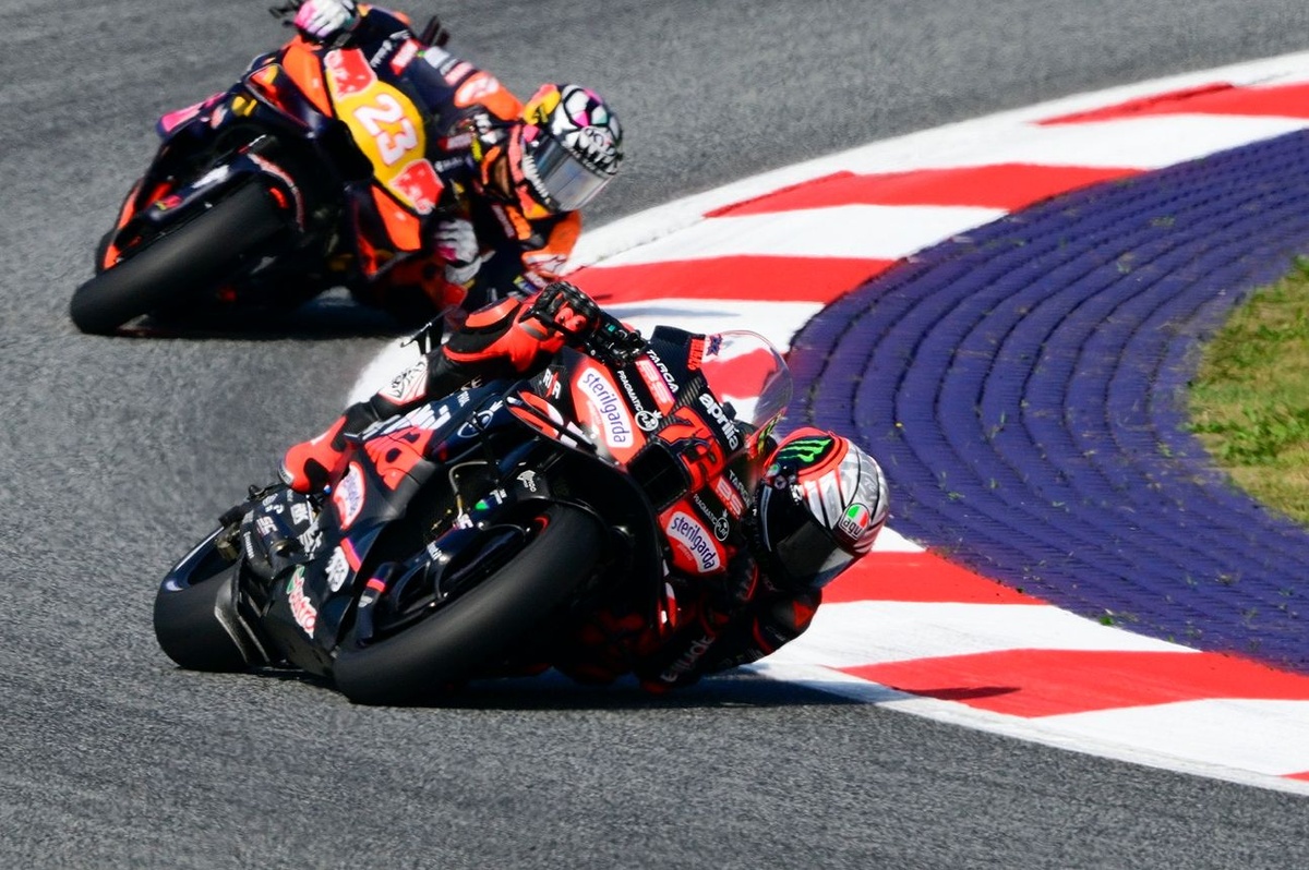 MotoGP Austrian GP: Marco Bezzecchi grabs pole as Marc Marquez crashes
