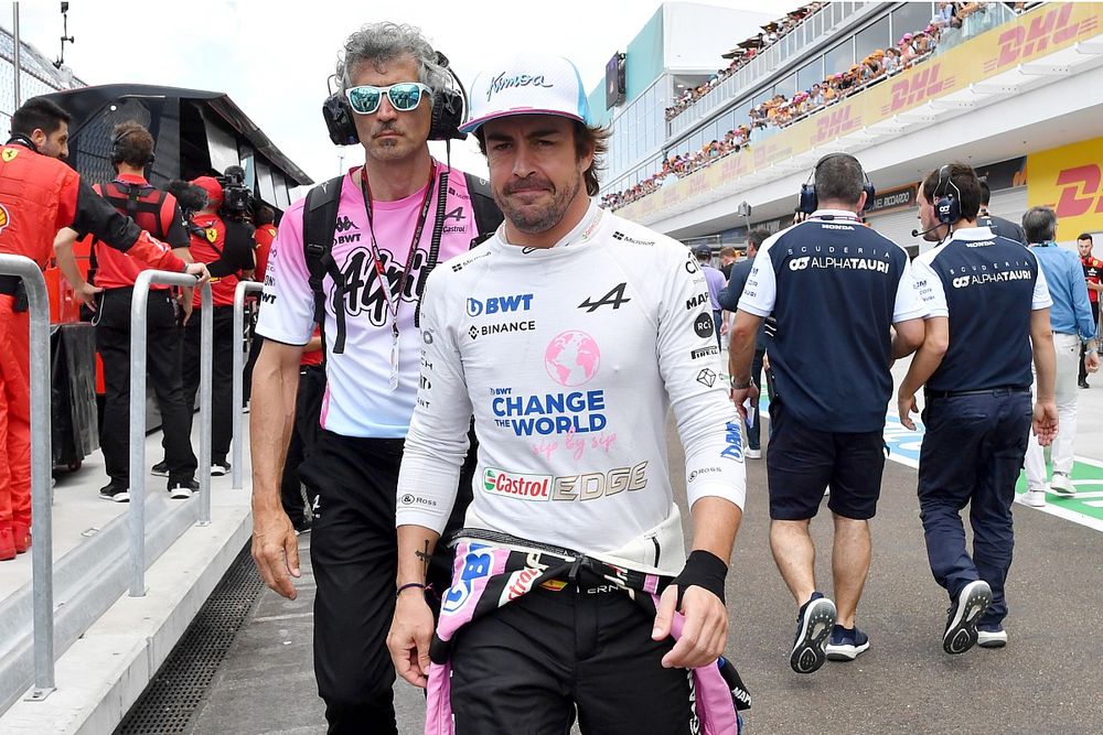 Fernando Alonso, equipo Alpine F1