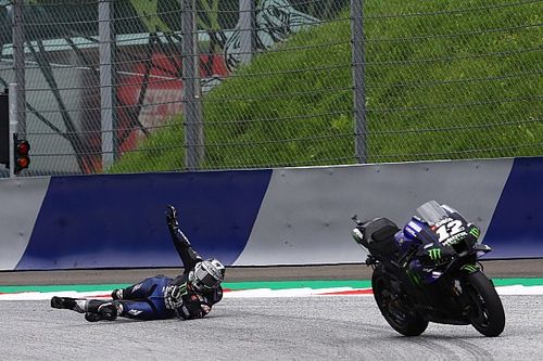 Vinales explains dramatic brake 'explosion' in Styria MotoGP