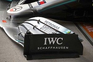 Mercedes presenta un alerón delantero modificado en China